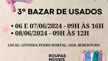 3� Bazar Beneficente de Usados - 