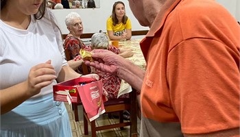 A doce P�scoa aqui no Recanto - 