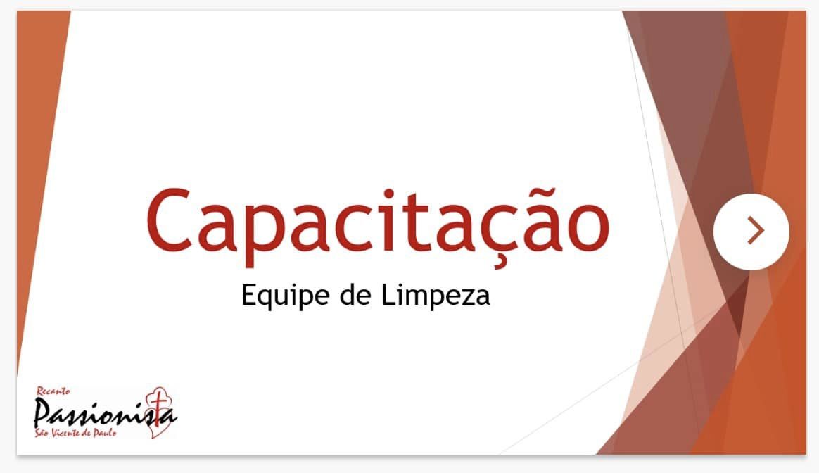 Capacitao - Equipe de Limpeza 
