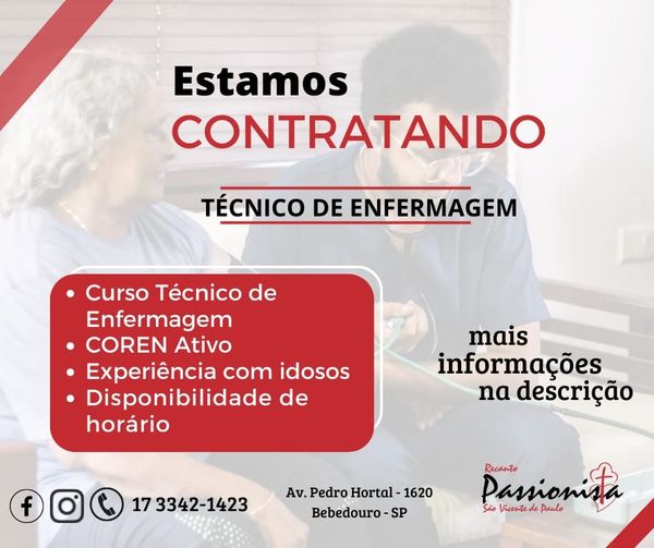 Estamos contratando 