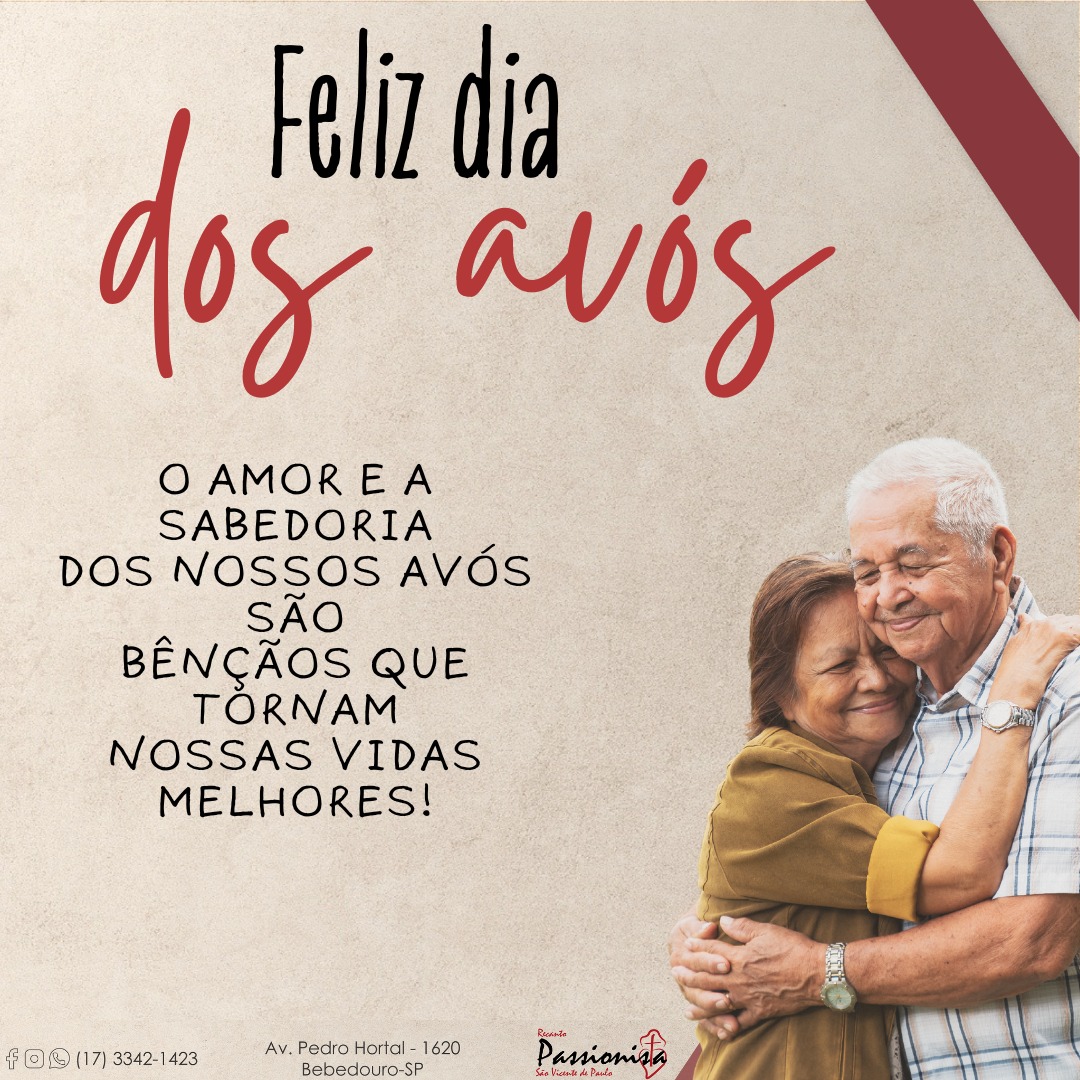 26/07 - Feliz Dia dos Avs 