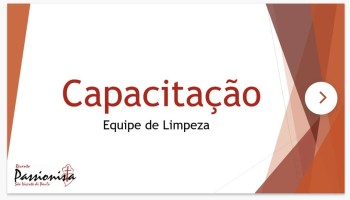 Capacitao - Equipe de Limpeza - 